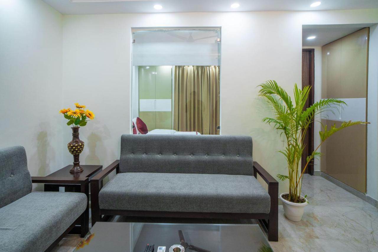 The Lodgers 1 Bhk Serviced Apartment Golf Course Road Gurgaon Luaran gambar